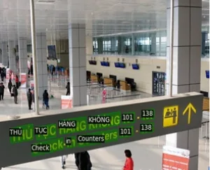 Dictionary-guided scene text recognition after